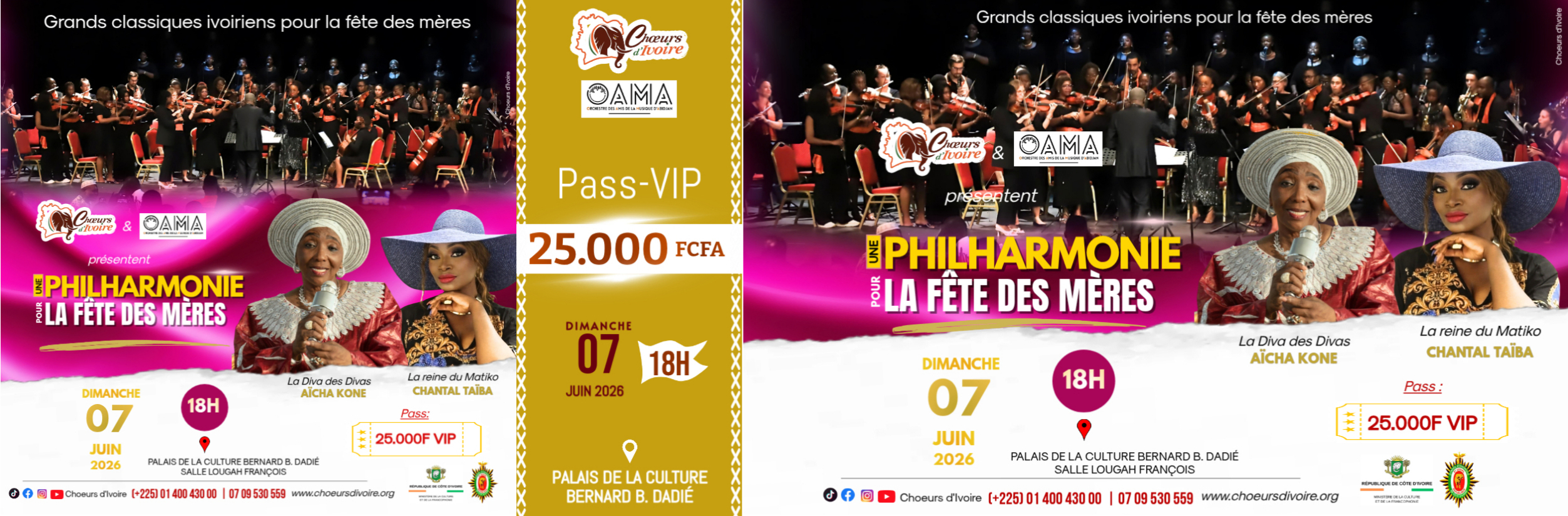 Pass VIP — 25 000 FCFA